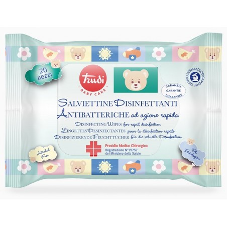 Silc Trudi Baby Care Salviettine Disinfettanti Pmc 20 Pezzi