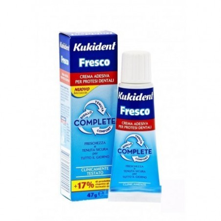 Procter & Gamble Kukident Complete Fresco Crema Adesiva Per Protesi Dentarie 47 G