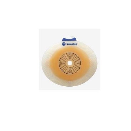 Coloplast Placca Per Ileostomia E Colostomia Sistema A 2 Pezzi Sensura Click Foro 10-55mm Flangia 60mm 5 Pezzi