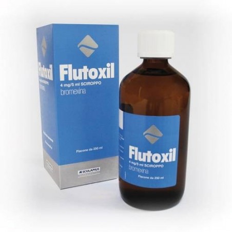 Aesculapius Farmaceutici Flutoxil 4 Mg/5 Ml Sciroppo Bromexina