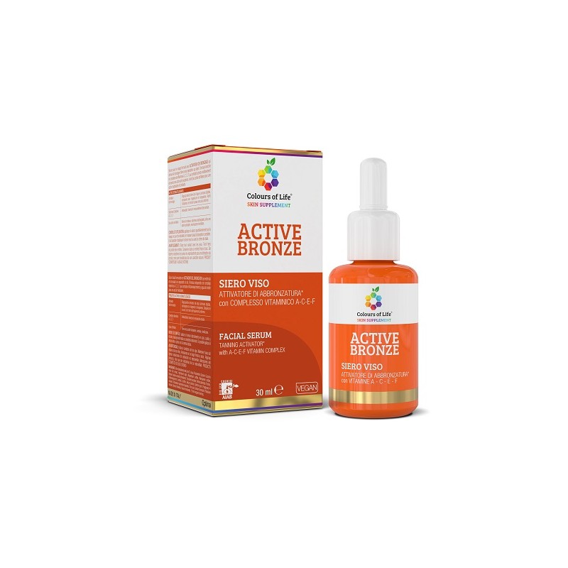 Optima Naturals Colours Of Life Active Bronze Siero Viso 30 Ml