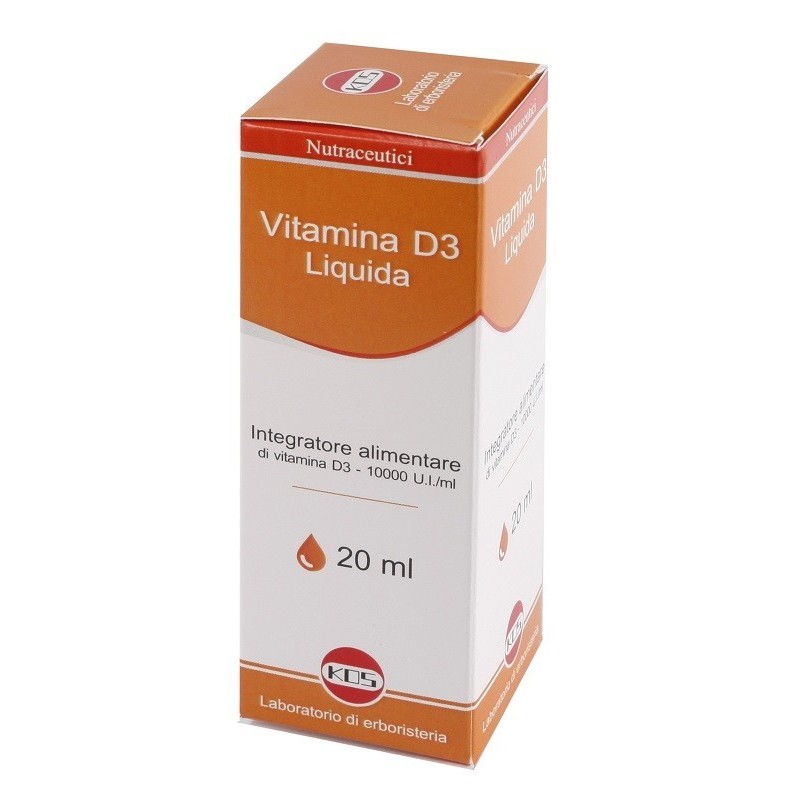 Kos Vitamina D Liquida 20 Ml 10000ui/ml