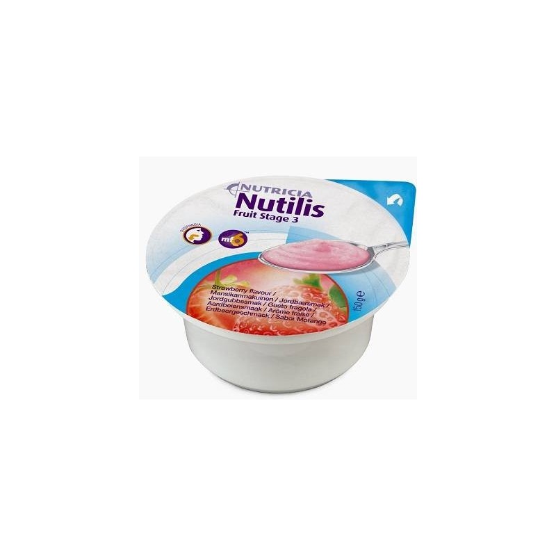 Danone Nutricia Soc. Ben. Nutilis Fruit Stage 3 Fragola 3 X 150 G