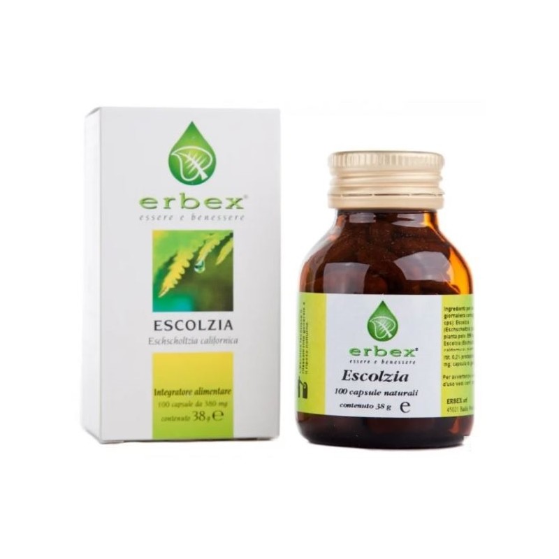 Erbex Escolzia 100 Capsule 380mg