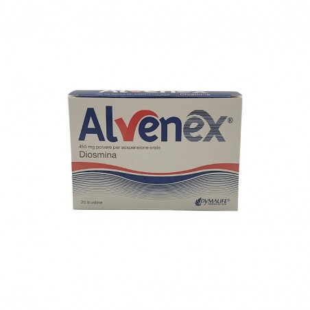 Alvenex 450 Mg Polvere Per Sospensione Orale Diosmina 20 bustine