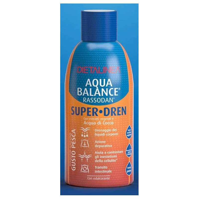 Gdp -general Dietet. Pharma Aqua Balance Rassodan Super Dren Pesca 500 Ml