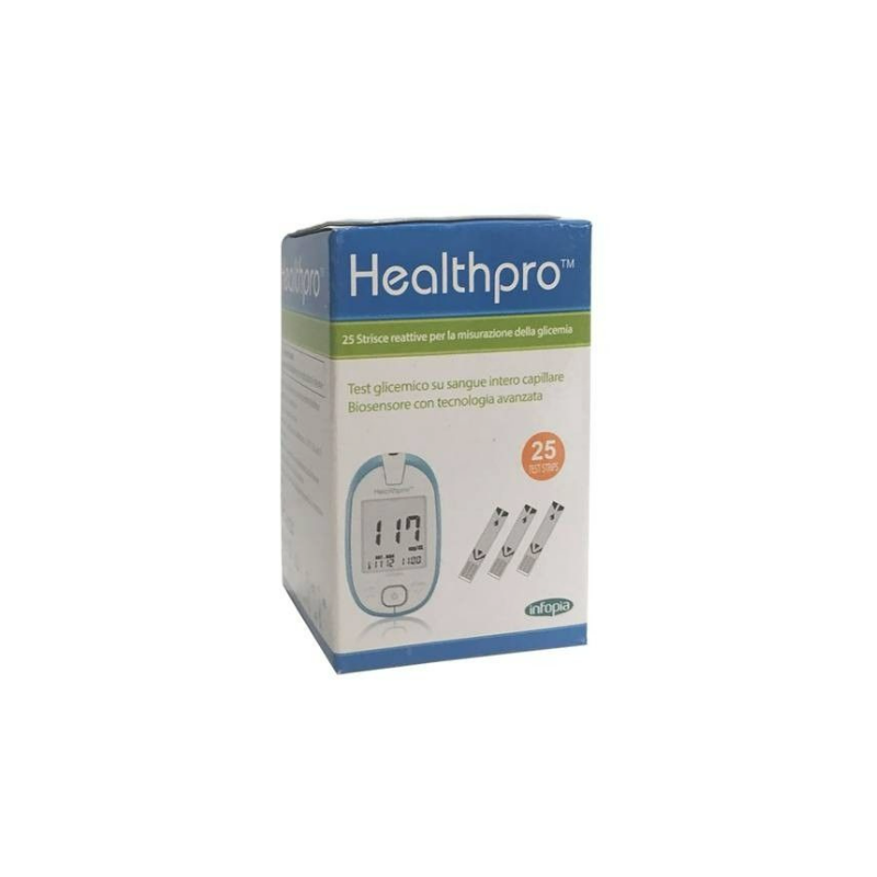 Svas Biosana Strisce Reattive Glicemia Healthpro 25 Pezzi