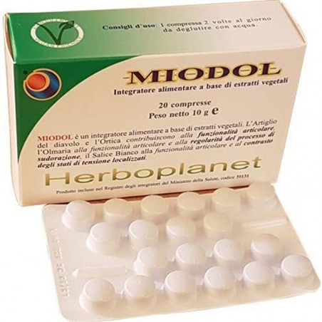 Herboplanet Miodol 20 Compresse Blister 10 G