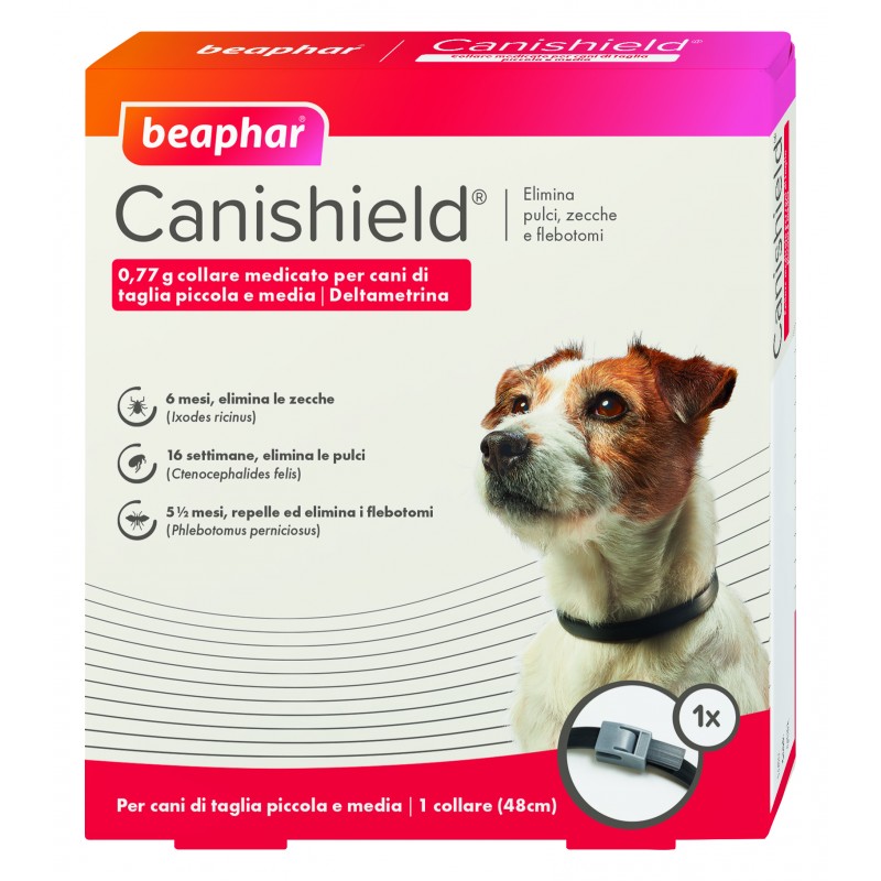 Beaphar B. V. Canishield Per Cani Di Taglia Piccola E Media