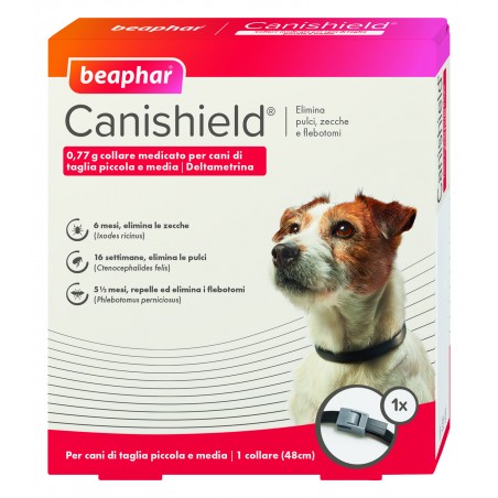 Beaphar B. V. Canishield Per Cani Di Taglia Piccola E Media