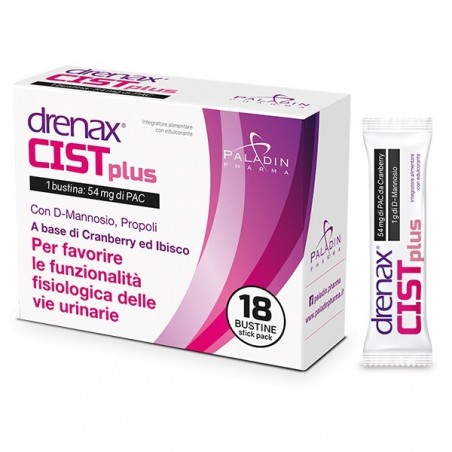 Paladin Pharma Drenax Forte Cist Plus 18 Stick Pack