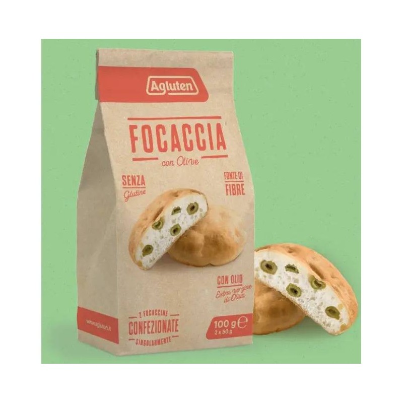 Nove Alpi Agluten Focaccia Olive 100 G