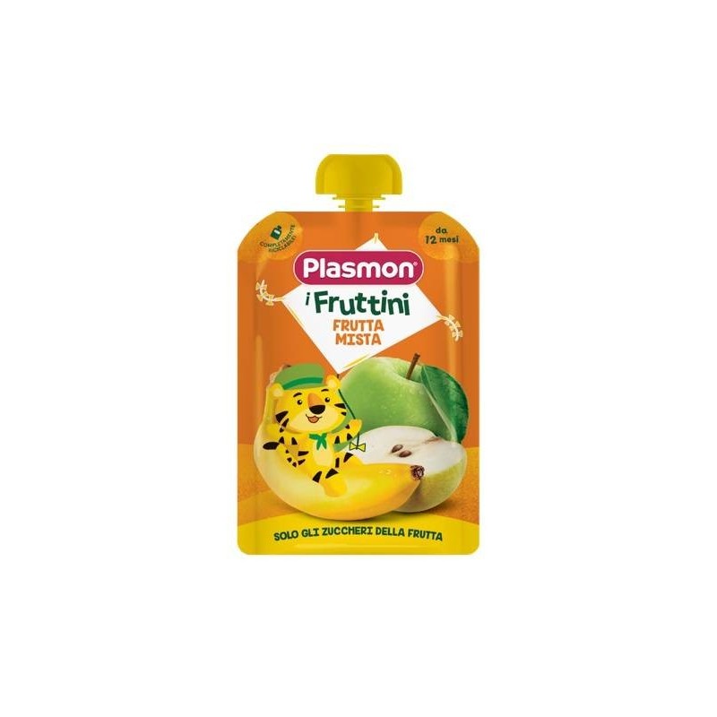 Plasmon I Fruttini Frutta Mista 130 G