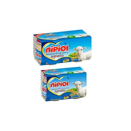 Nipiol Omogeneizzato Agnello 80 G 2 Pezzi