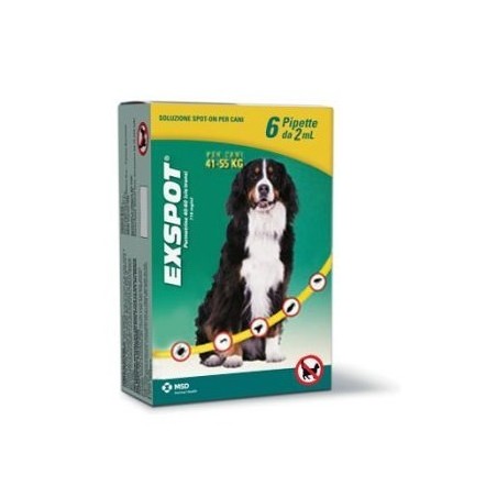 Exspot 715 Mg/ml Soluzione Per Spot On Per Cani 6 pipette 2 ml