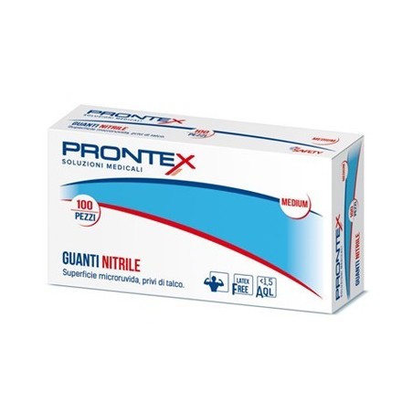 Safety Prontex Guanto In Nitrile Senza Polvere Piccolo 6/7 100 Pezzi