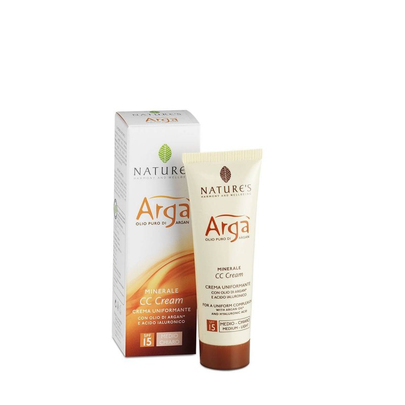 Bios Line Arga' Cc Cream Viso Medio Chiara 50 Ml Nature's