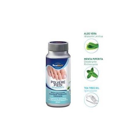 Tecniwork Polvere Deodorante Per I Piedi Flacone 75 G