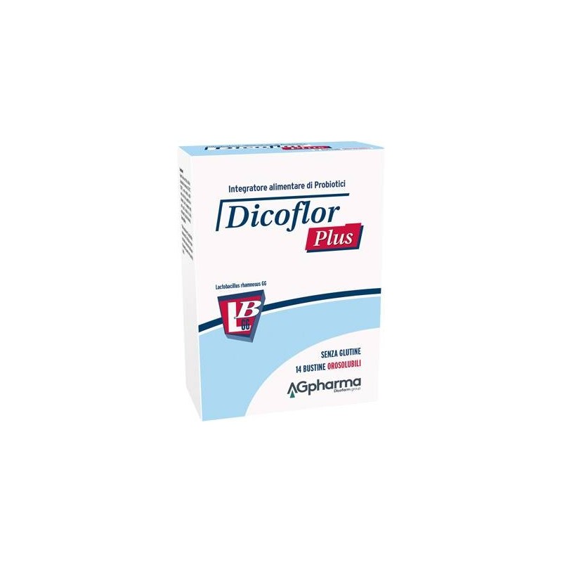 Ag Pharma Dicoflor Plus 14 Bustine Orosolubili Da 1 G Neutro