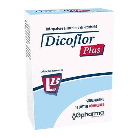 Ag Pharma Dicoflor Plus 14 Bustine Orosolubili Da 1 G Neutro