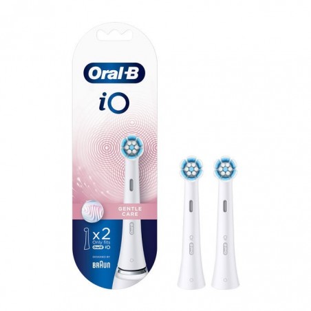 Procter & Gamble Oralb Power Refill Io Gentle Clean White 2 Pezzi