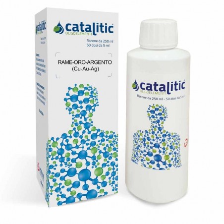 Cemon Catalitic Rame Oro Argento Cu-au-ag Oligoelementi 250 Ml