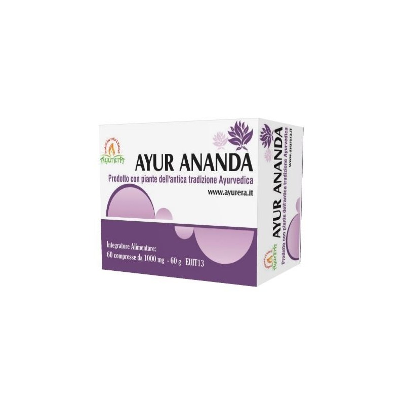 Bliss Ayurveda Italy Ayur Ananda Nt 60 Compresse