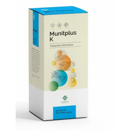 Gheos Munitplus K 90 Capsule 550 Mg