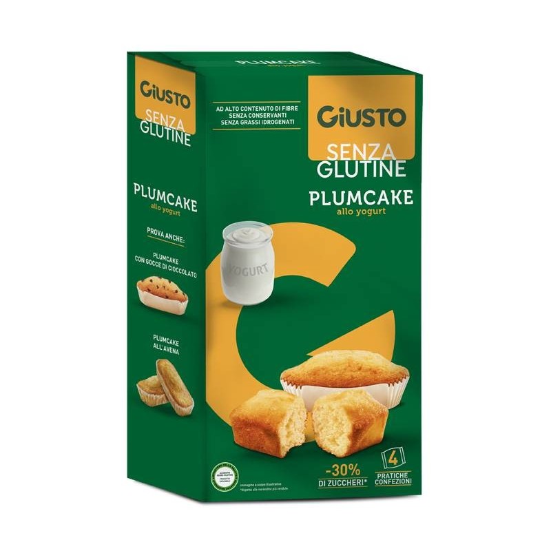 Farmafood Giusto Senza Glutine Plumcake Yogurt 160 G