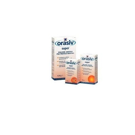 Nova Argentia Ind. Farm Orasiv Super Polvere Adesiva Clinica Per Protesi Dentali 125 G