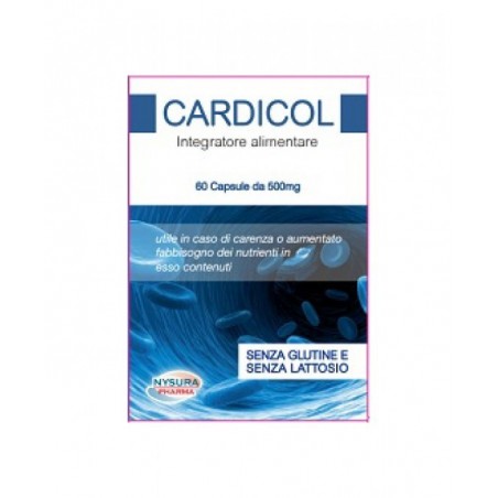 Nisura Farmaceutici Cardicol 60 Capsule Da 500 Mg