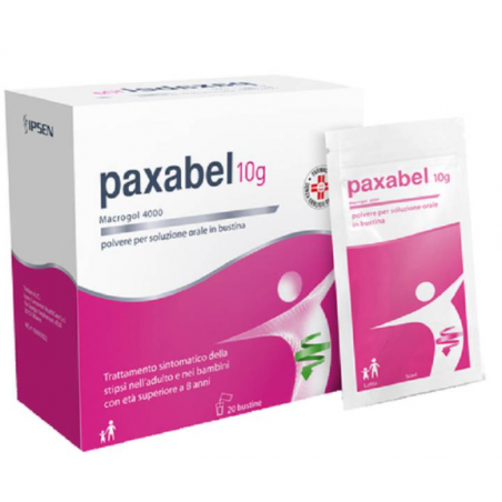 Farmed Paxabel 10 G, Polvere Per Soluzione Orale In Bustina Macrogol 4000