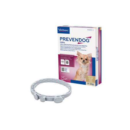 Vetpharma Animal Health S. L. Prevendog 0.636 G Collare Medicato Per Cani Molto Piccoli