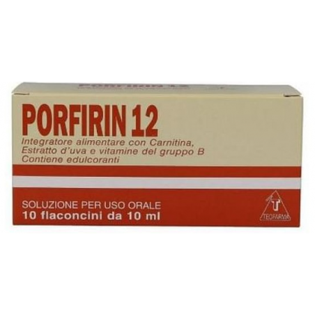 Teofarma Porfirin 12 10 Fiale 10 Ml