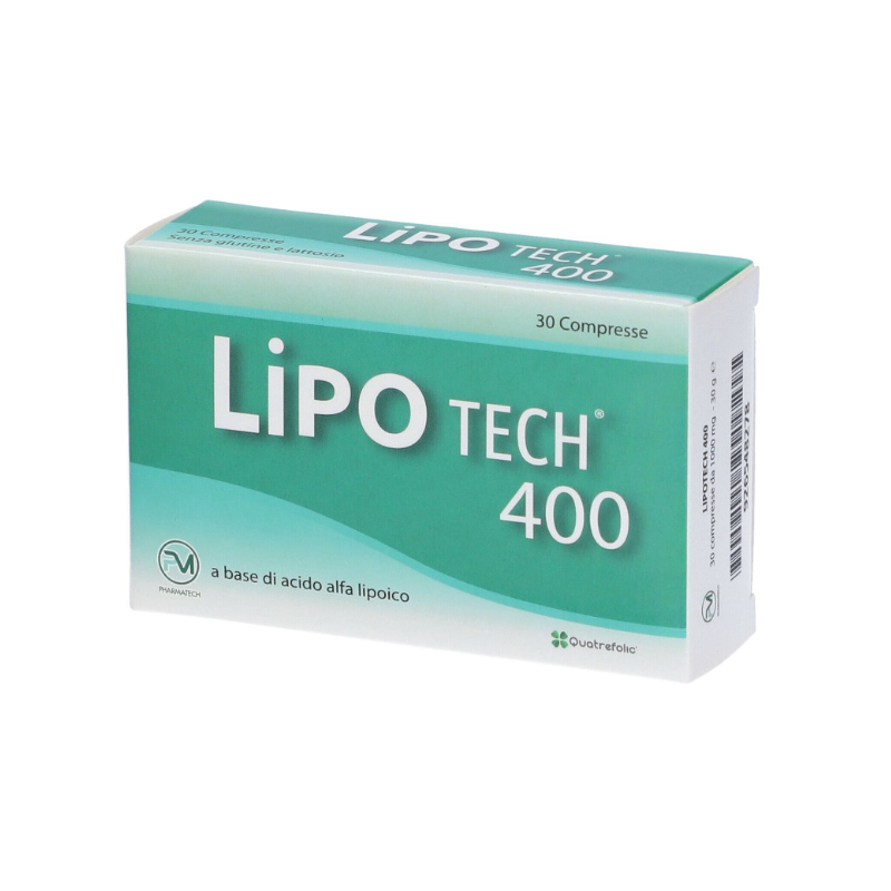 Piemme Pharmatech Italia Lipotech 400 30 Compresse