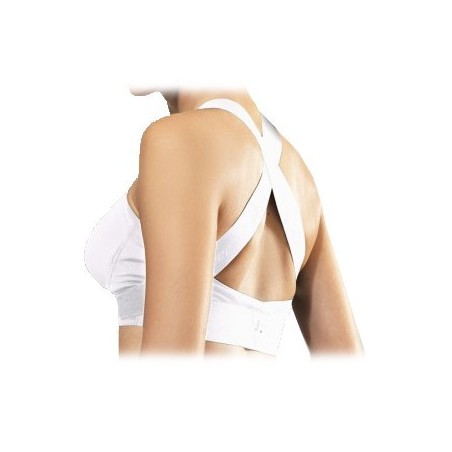 Dual Sanitaly Soc. Benefit Reggiseno B1 Postural Bra Bianco Ekeep 6