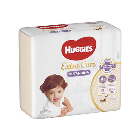 Kimberly Clark Italia Huggies Extra Care Mutandina Base Taglia 4 26 Pezzi