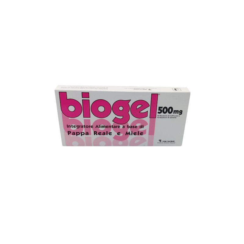 Ghimas Biogel 500 10 Flaconcini