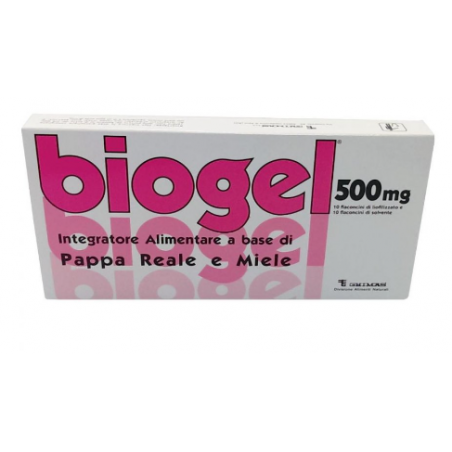 Ghimas Biogel 500 10 Flaconcini