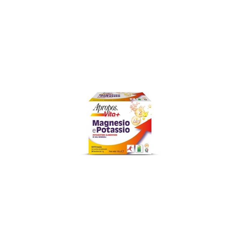 Desa Pharma Apropos Magnesio Potassio 24 Bustine Gusto Arancia