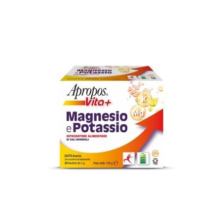 Desa Pharma Apropos Magnesio Potassio 24 Bustine Gusto Arancia