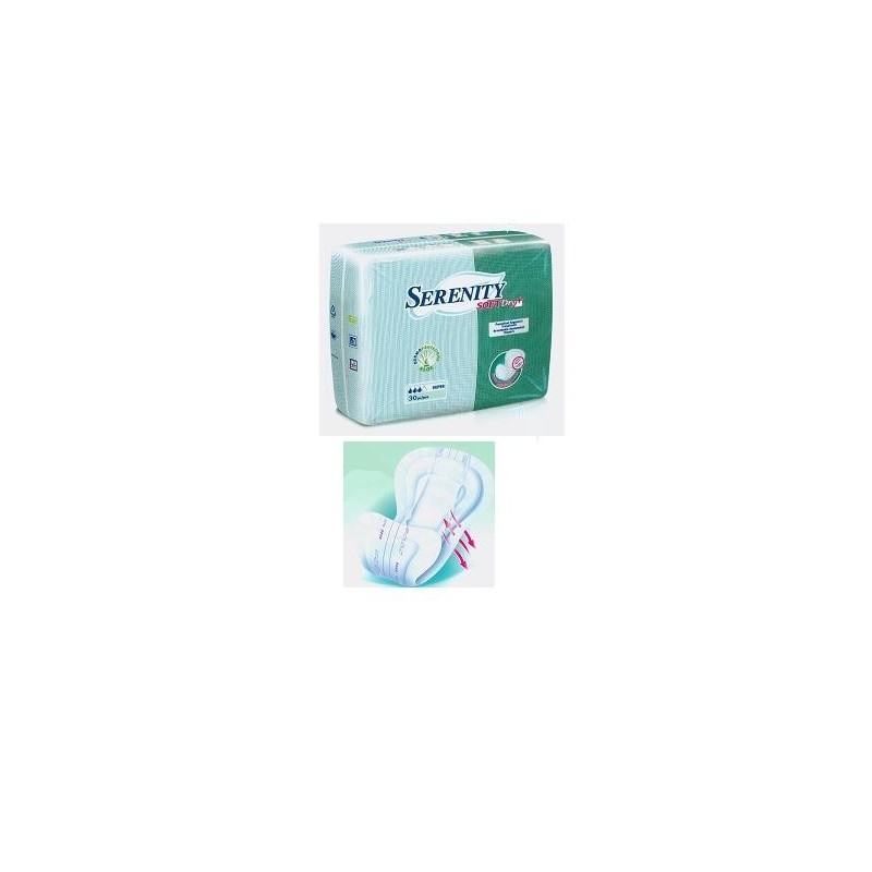 Pannolone Per Incontinenza A Mutandina Serenity Softdry+ Aloe Maxi Large 15 Pezzi