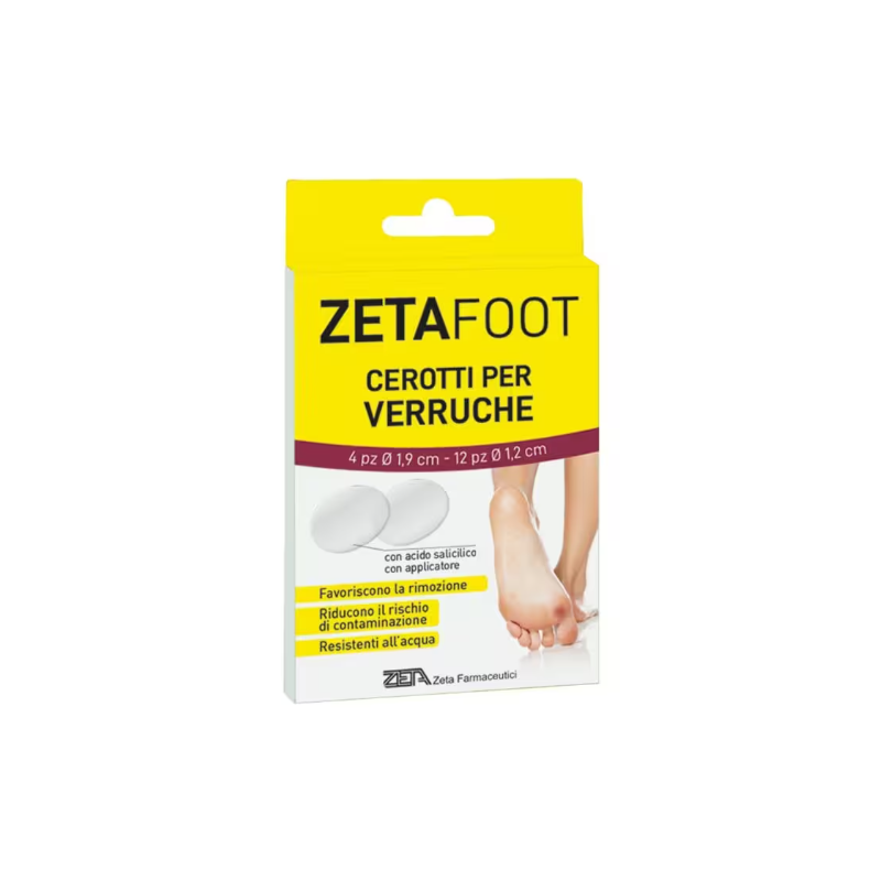 Zeta Farmaceutici Zetafoot Cerotto Verruche Assortite 16 Pezzi