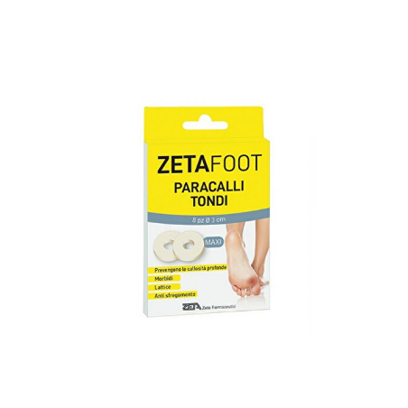 Zeta Farmaceutici Zetafoot Paracallo Grande Tondo Lattice 8 Pezzi