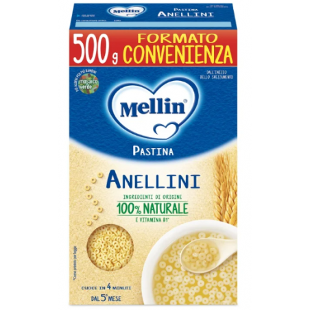 Danone Nutricia Soc. Ben. Mellin Pasta Anellini 500 G