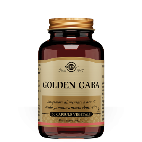 Solgar It. Multinutrient Golden Gaba 50 Capsule Vegetali