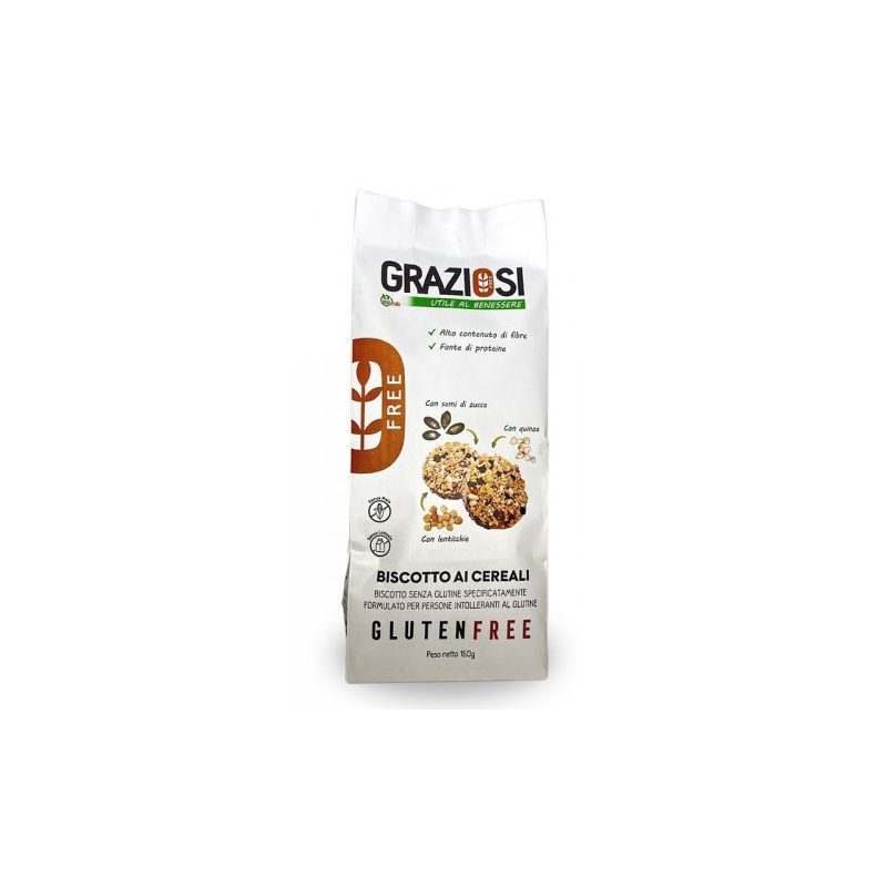 Laboratorio Graziosi Biscotti Ai Cereali 160 G