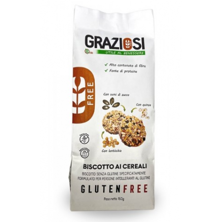 Laboratorio Graziosi Biscotti Ai Cereali 160 G