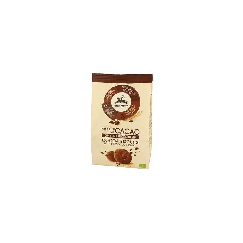 Alce Nero Frollino Al Cacao Bio 250 G