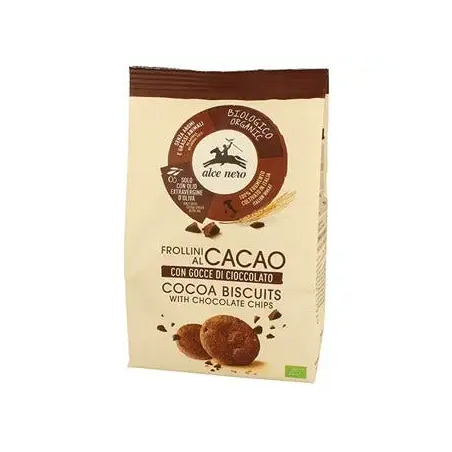 Alce Nero Frollino Al Cacao Bio 250 G